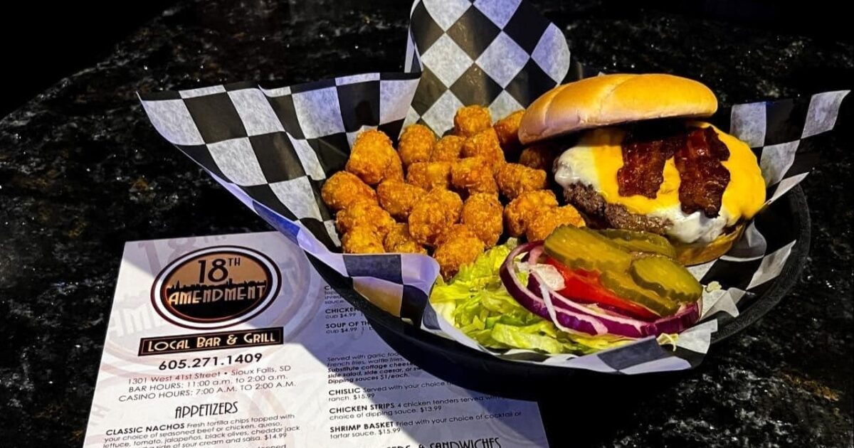 18th Amendment Bar & Grill Experience Sioux Falls