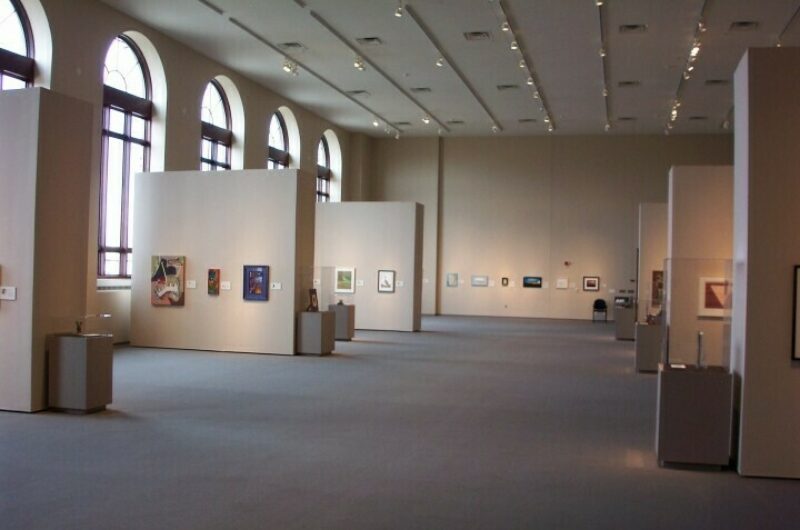 Visual Arts Center Gallery E Windows